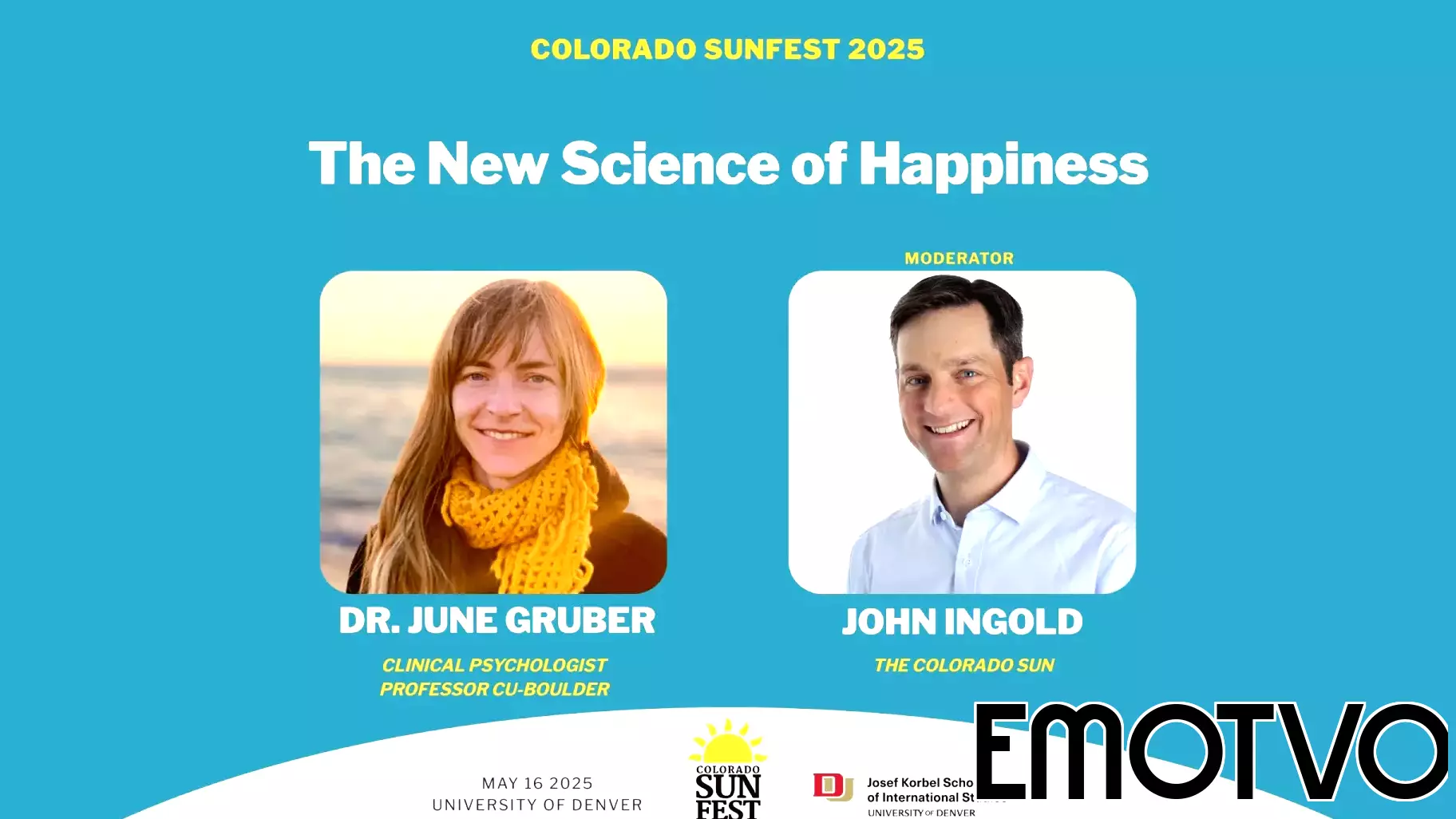 Exploring the Science of Happiness at Colorado SunFest 2025