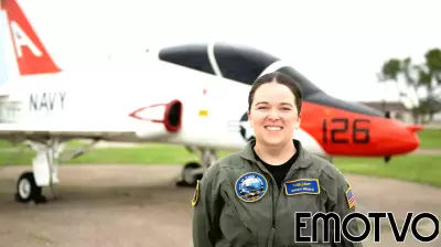 Local officer bridges psychology and flight for the Navy